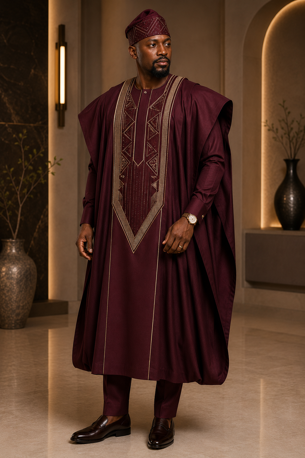The Regal Crest Agbada